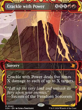 Crackle with Power (SOA-042) - Secrets of Strixhaven: Mystical Archive