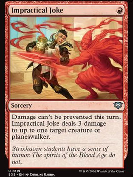 Impractical Joke (SOS-119) - Secrets of Strixhaven
