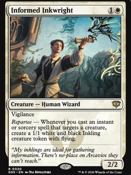 Informed Inkwright (SOS-020) - Secrets of Strixhaven