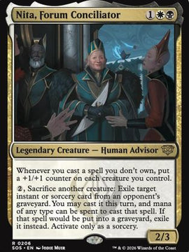 Nita, Forum Conciliator (SOS-206) - Secrets of Strixhaven