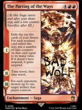 The Parting of the Ways (WHO-696) - Doctor Who Foil