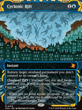 Cyclonic Rift (SOA-014) - Secrets of Strixhaven: Mystical Archive