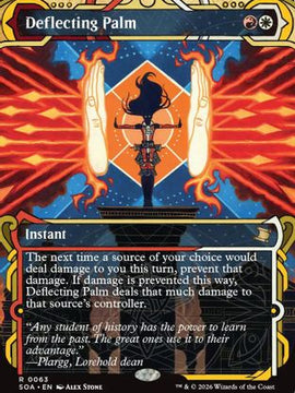 Deflecting Palm (SOA-063) - Secrets of Strixhaven: Mystical Archive Foil