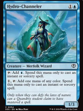 Hydro-Channeler (SOS-054) - Secrets of Strixhaven