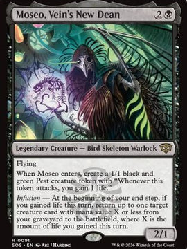 Moseo, Vein's New Dean (SOS-091) - Secrets of Strixhaven