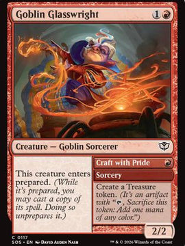 Goblin Glasswright (SOS-117) - Secrets of Strixhaven Foil