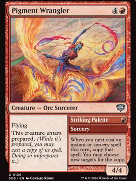Pigment Wrangler (SOS-126) - Secrets of Strixhaven