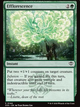 Efflorescence (SOS-144) - Secrets of Strixhaven
