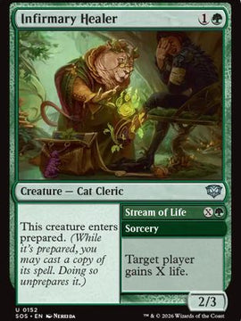 Infirmary Healer (SOS-152) - Secrets of Strixhaven Foil