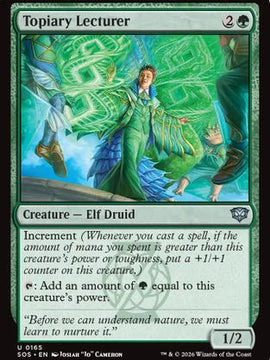 Topiary Lecturer (SOS-165) - Secrets of Strixhaven