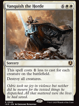 Vanquish the Horde (INR-049) - Innistrad Remastered Foil