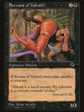 Servant of Volrath (TMP-156) - Tempest