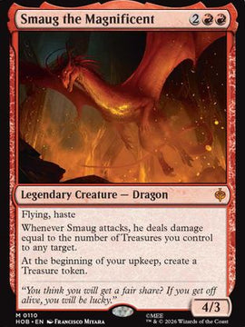 Smaug the Magnificent (HOB-110) - The Hobbit Foil