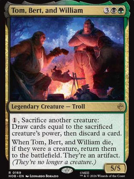 Tom, Bert, and William (HOB-169) - The Hobbit Foil