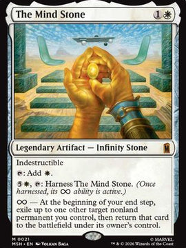 The Mind Stone (MSH-021) - Marvel Super Heroes