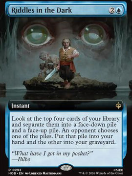Riddles in the Dark (Extended Art) (HOB-292) - The Hobbit Foil