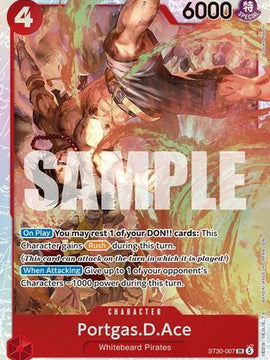 Portgas.D.Ace (007) (ST30-007) - Starter Deck EX: Luffy & Ace Foil