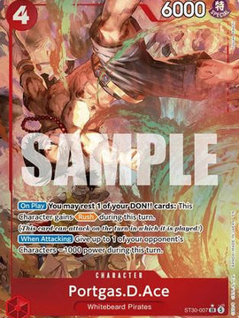 Portgas.D.Ace (007) (Parallel) (ST30-007) - Starter Deck EX: Luffy & Ace Foil