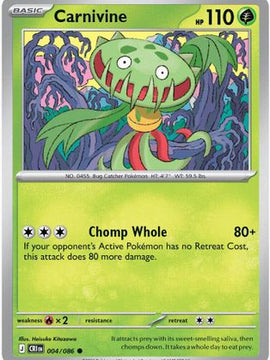 Carnivine 4 - ME04 Chaos Rising