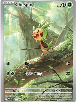 Chespin - 087/086 87 - ME04 Chaos Rising Holofoil