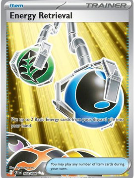 Energy Retrieval 108 - ME04 Chaos Rising Holofoil
