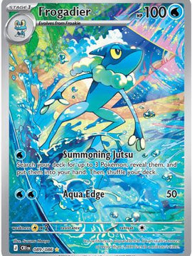 Frogadier - 089/086 89 - ME04 Chaos Rising Holofoil