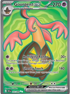 Gourgeist ex - 102/086 102 - ME04 Chaos Rising Holofoil