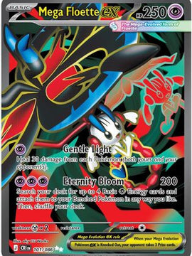Mega Floette ex - 101/086 101 - ME04 Chaos Rising Holofoil