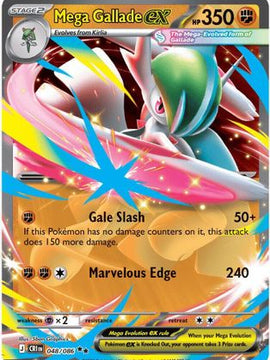 Mega Gallade ex 48 - ME04 Chaos Rising Holofoil