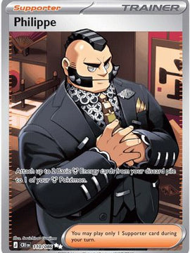Philippe - 110/086 110 - ME04 Chaos Rising Holofoil