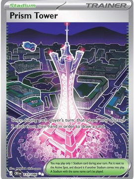 Prism Tower - 111/086 111 - ME04 Chaos Rising Holofoil