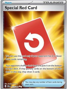 Special Red Card - 113/086 113 - ME04 Chaos Rising Holofoil
