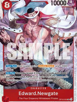 Edward.Newgate (OP16-003) - The Time of Battle Foil