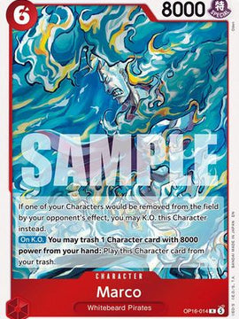 Marco (OP16-014) - The Time of Battle Foil