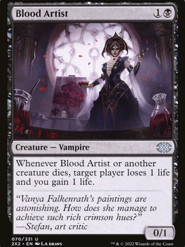 Blood Artist (2X2-070) - Double Masters 2022