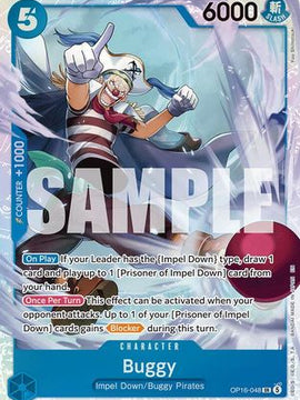 Buggy (048) (OP16-048) - The Time of Battle Foil