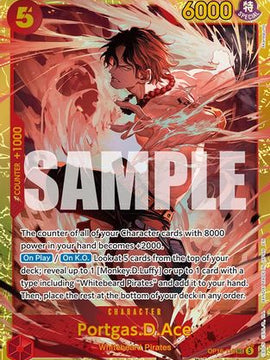 Portgas.D.Ace (118) (OP16-118) - The Time of Battle Foil