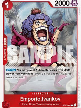 Emporio.Ivankov (ST30-004) - Starter Deck EX: Luffy & Ace Foil