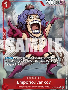 Emporio.Ivankov (Full Art) (ST30-004) - Starter Deck EX: Luffy & Ace Foil