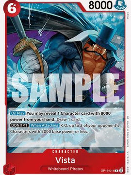 Vista (OP16-011) - The Time of Battle Foil