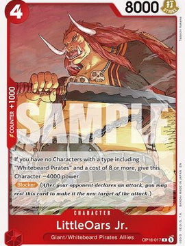 LittleOars Jr. (OP16-017) - The Time of Battle Foil