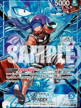 Buggy (041) (Alternate Art) (OP16-041) - The Time of Battle Foil