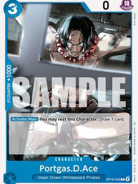 Portgas.D.Ace (049) (OP16-049) - The Time of Battle