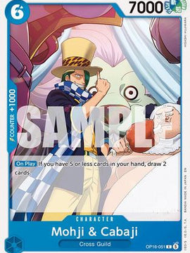Mohji & Cabaji (OP16-051) - The Time of Battle