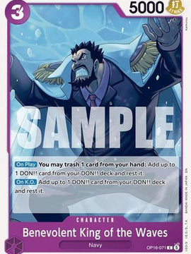Benevolent King of the Waves (OP16-071) - The Time of Battle