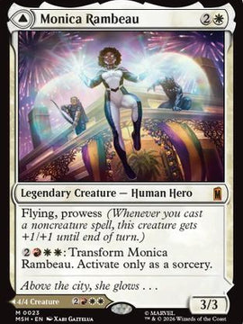 Monica Rambeau (MSH-023) - Marvel Super Heroes Foil