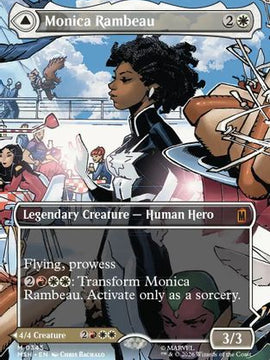 Monica Rambeau (Borderless) (0345) (MSH-345) - Marvel Super Heroes