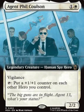 Agent Phil Coulson (Extended Art) (MSH-402) - Marvel Super Heroes