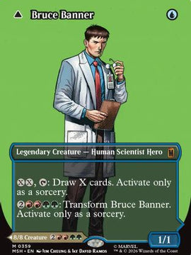 Bruce Banner (Borderless) (0359) (MSH-359) - Marvel Super Heroes