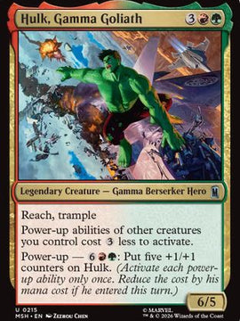 Hulk, Gamma Goliath (MSH-215) - Marvel Super Heroes